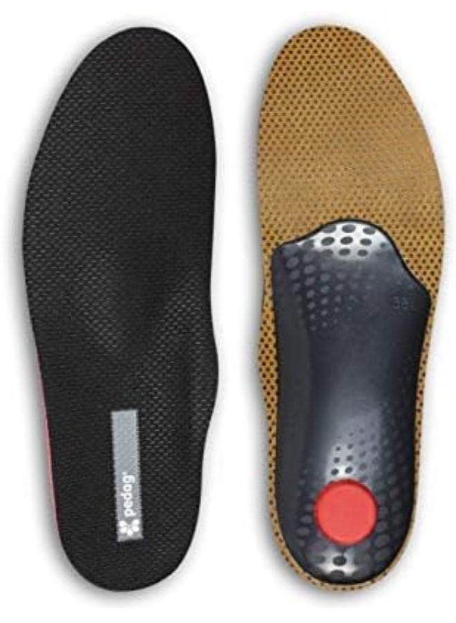 pedag Plantar Fasciitis Orthopedic Inserts Provides Superior Arch Support, Relieves Pain in Ball and Heel, Men US 10 / EU 43 - Image 2